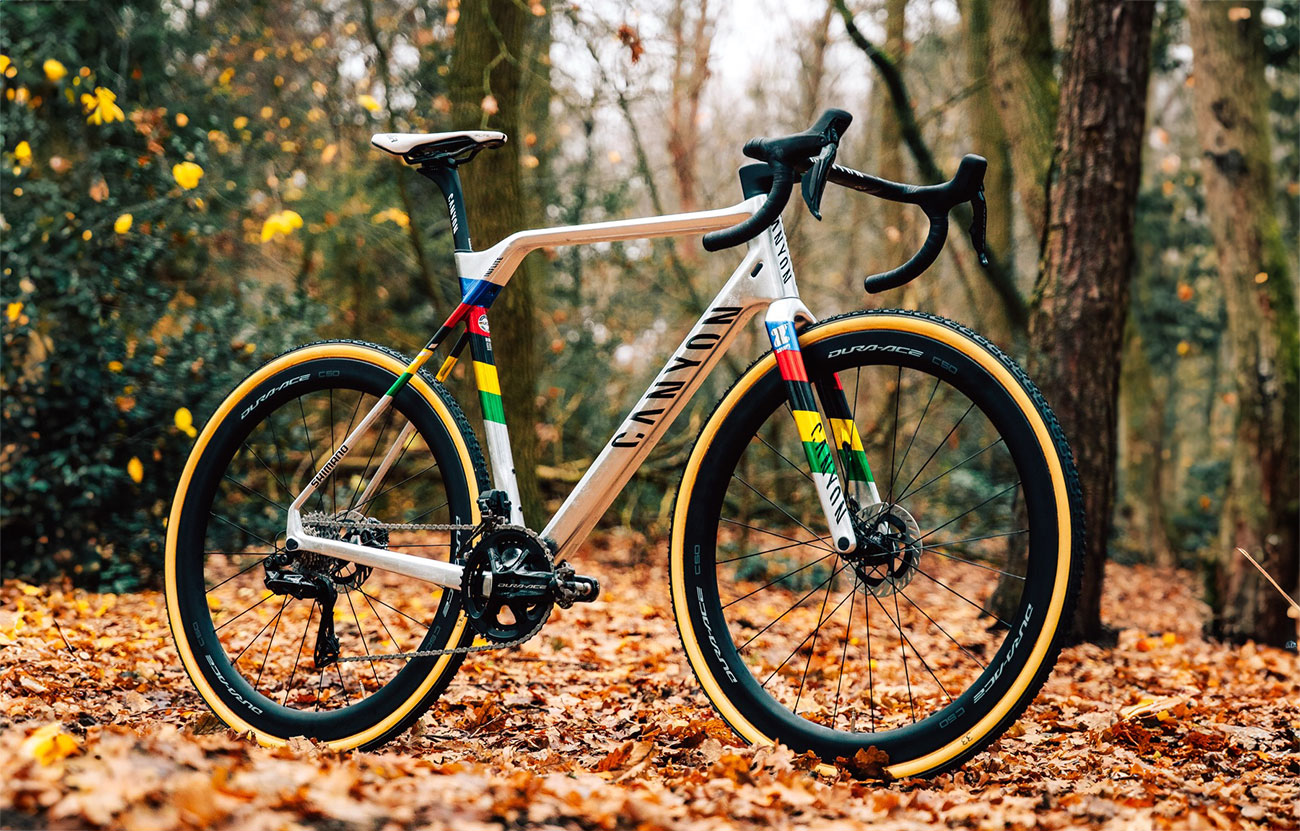 Así es la Canyon Inflite personalizada para el debut de Mathieu van der Poel