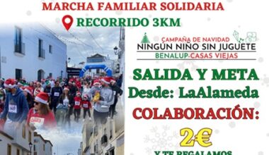 La V San Silvestre Benalupense llega este año con muchas sorpresas y la visita de Papá Noel