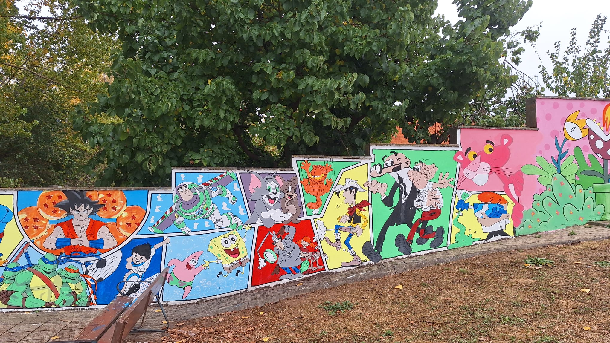 Celadilla del Páramo presume de parque 'animado'. | L.N.C.