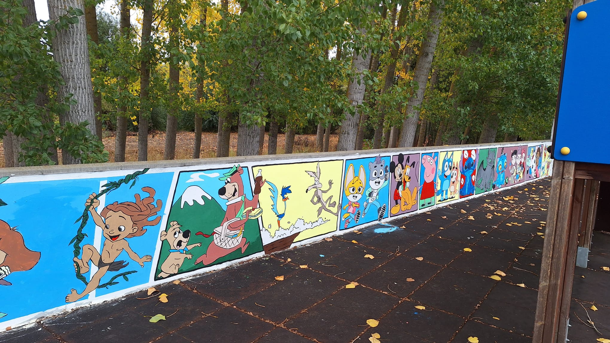 Celadilla del Páramo presume de parque 'animado'. | L.N.C.