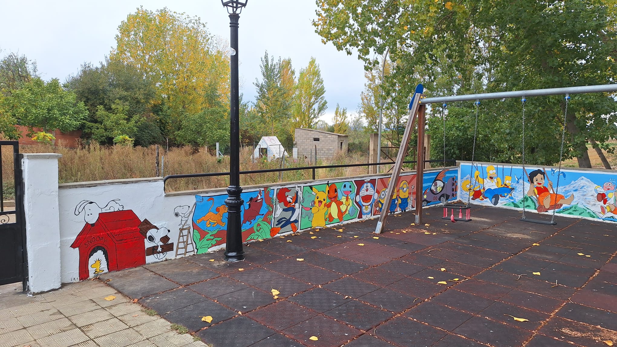 Celadilla del Páramo presume de parque 'animado'. | L.N.C.