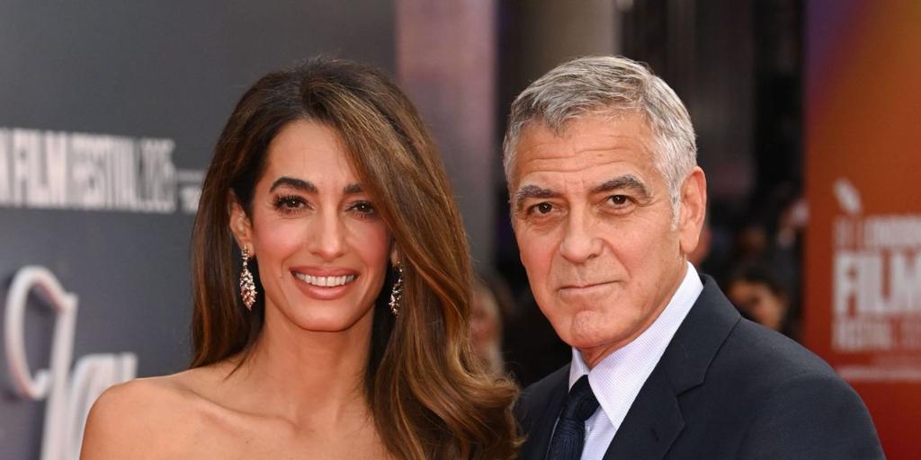 George Clooney y su esposa e hijos se hacen franceses para protestar contra Donald Trump