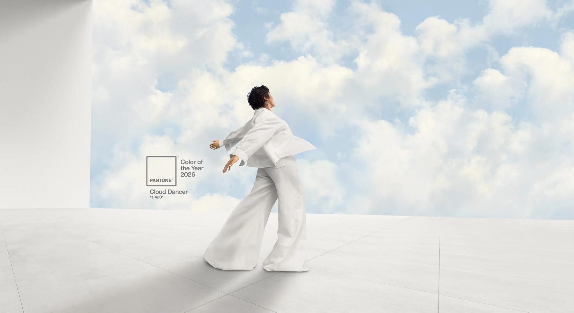 Cloud Dancer es el Color Pantone del Año 2026