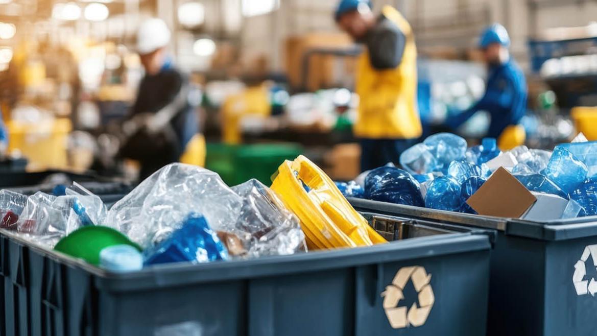 Imagen de residuos en contenedores