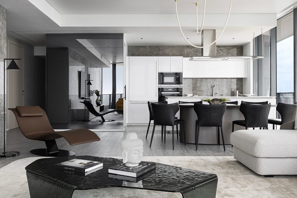 atico muy moderno con vistas de nar design studio