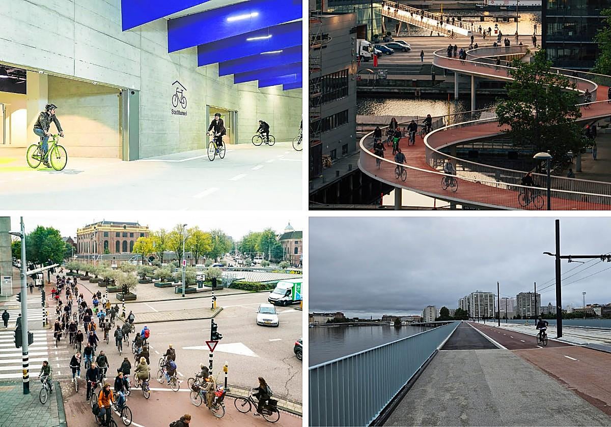 Copenhague, París, Helsinki... Así se mueven los ciclistas en las ciudades destacadas en el ranking mundial