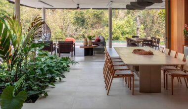 esta casa es tan internacional como elegante, abierta y luminosa