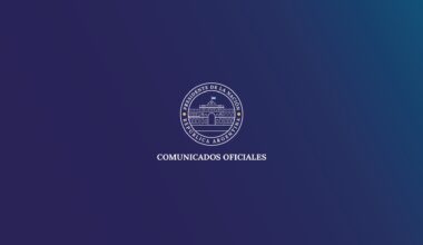 Comunicado Oficial Número 124 | Argentina.gob.ar