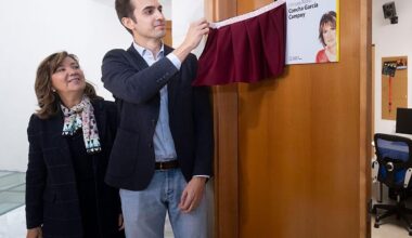 El estudio de radio de la UVA ya lleva el nombre de Concha García Campoy