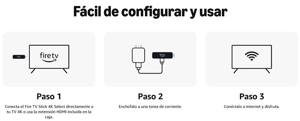 Configuración Fire TV Stick