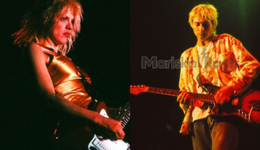 Courtney Love le dio a este líder de una banda indie un mechón de pelo de Kurt Cobain (Nirvana) después de que se perforara un riñón con un cristal en una ceremonia de premios