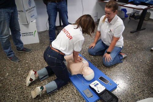 Santa Cruz impulsa la seguridad cardiovascular en el deporte municipal