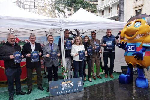 Santa Cruz y la asociación Zona Centro colaboran para dinamizar la capital en Navidad