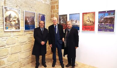 La Sala El Molino acoge la muestra retrospectiva de cartelería navideña de la Asociación de Belenistas