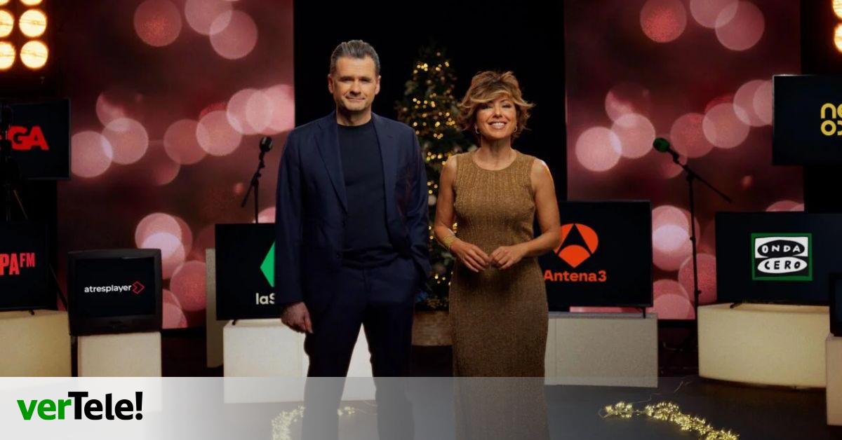 Atresmedia implementa una estrategia pionera para su spot de Navidad, inaugurado con Sonsoles Ónega e Iñaki López