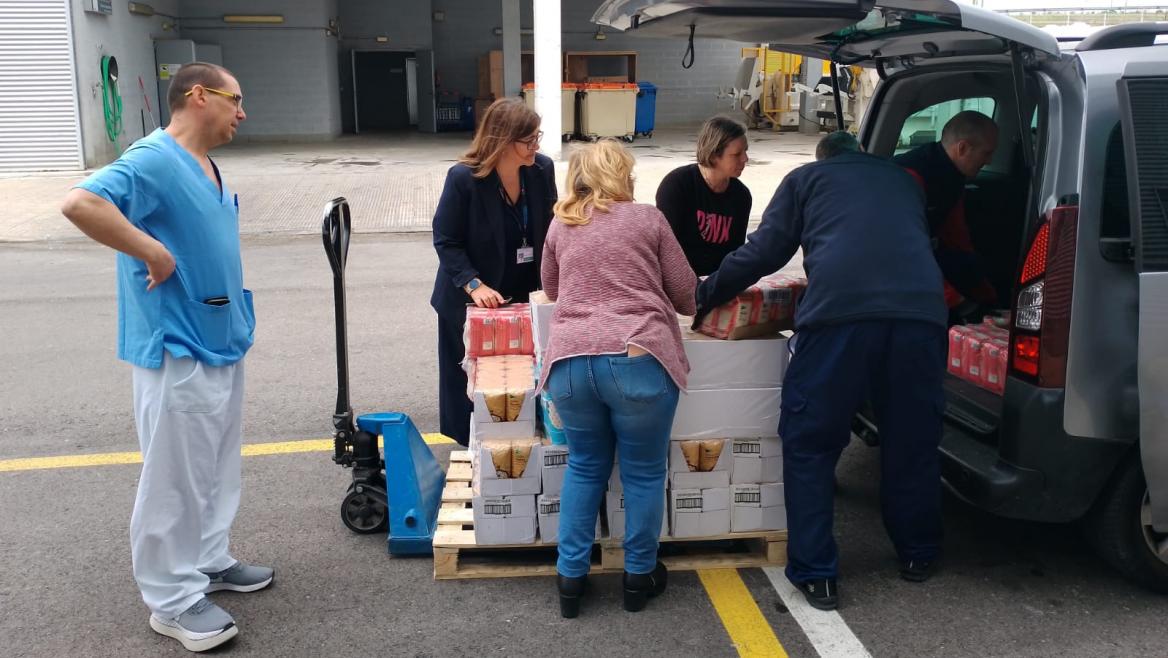 alimentos de hospitales