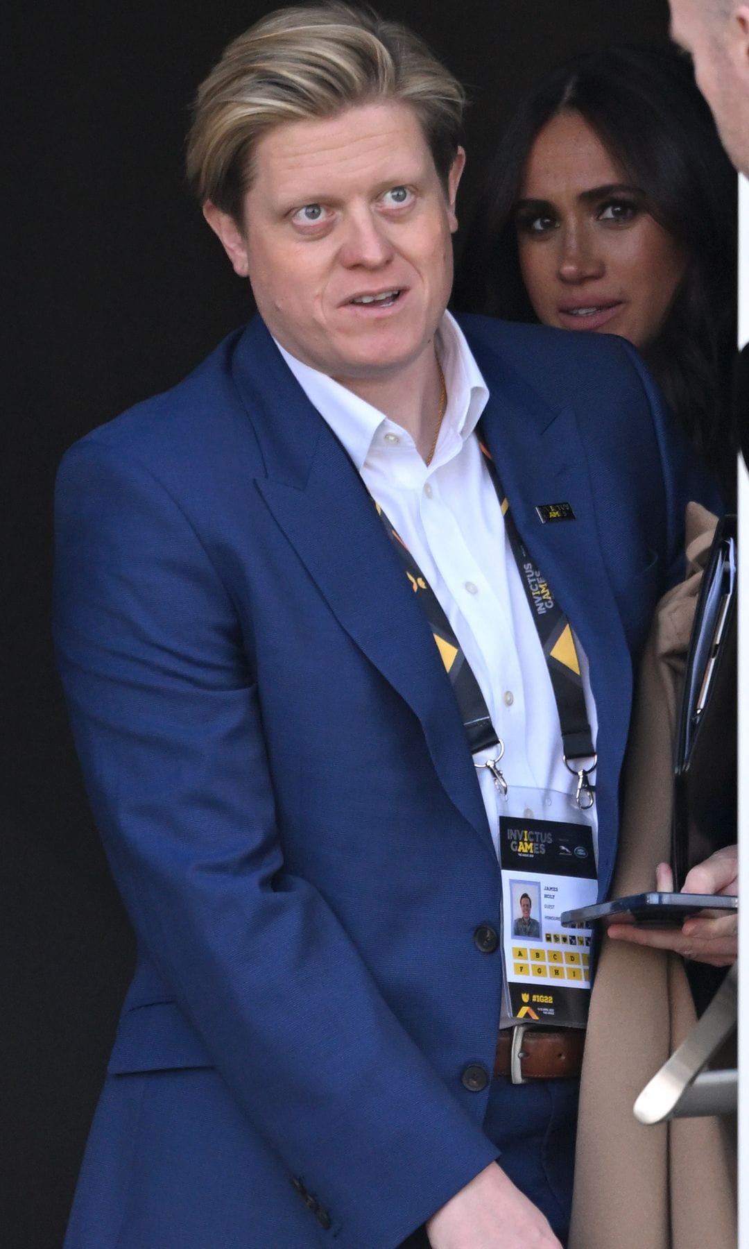 Otra imagen de los Juegos Invictus 2022, junto a Meghan Markle