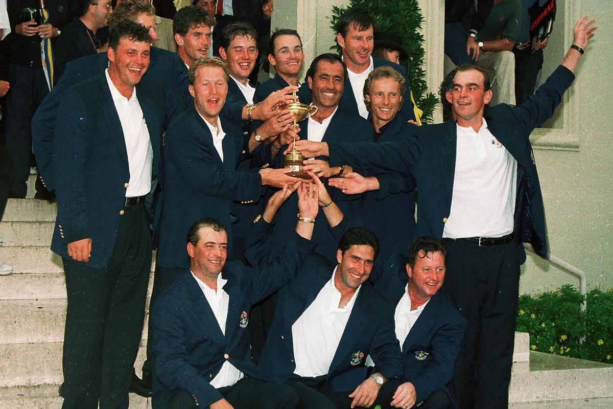 Europa ganó la Ryder en Valderrama con la presencia de Ballesteros, Txema Olazábal e Ignacio Garrido