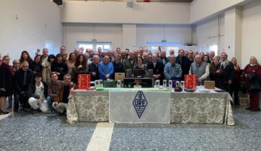 La familia de los radioaficionados se reúne en San Fernando para celebrar el 45 aniversario de la sección comarcal de la URE
