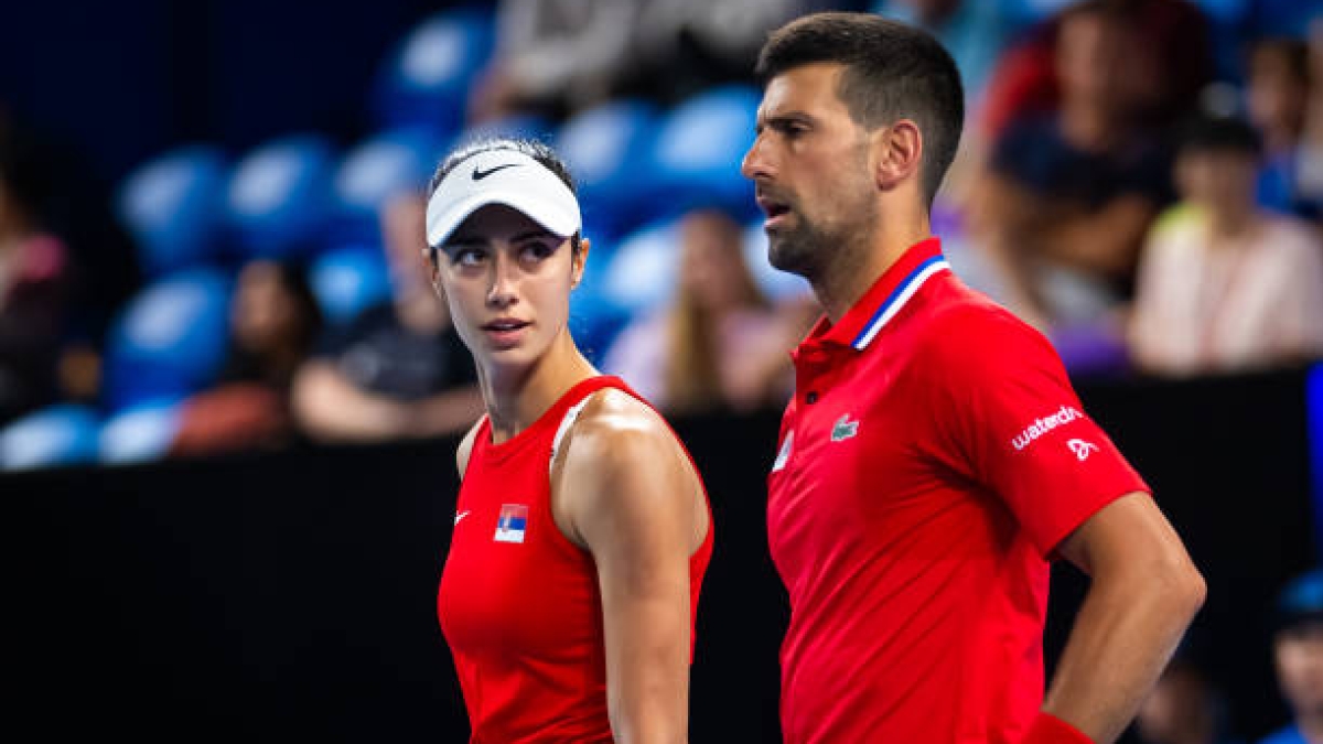 Danilovic habla de la influencia de Djokovic y su presencia. Fuente: Getty