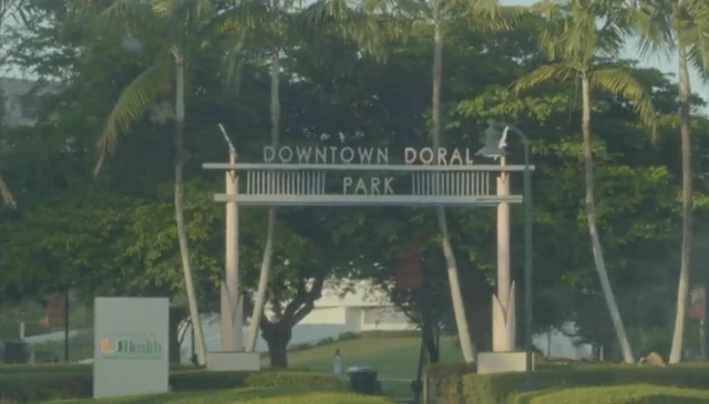 Parque del centro de Doral