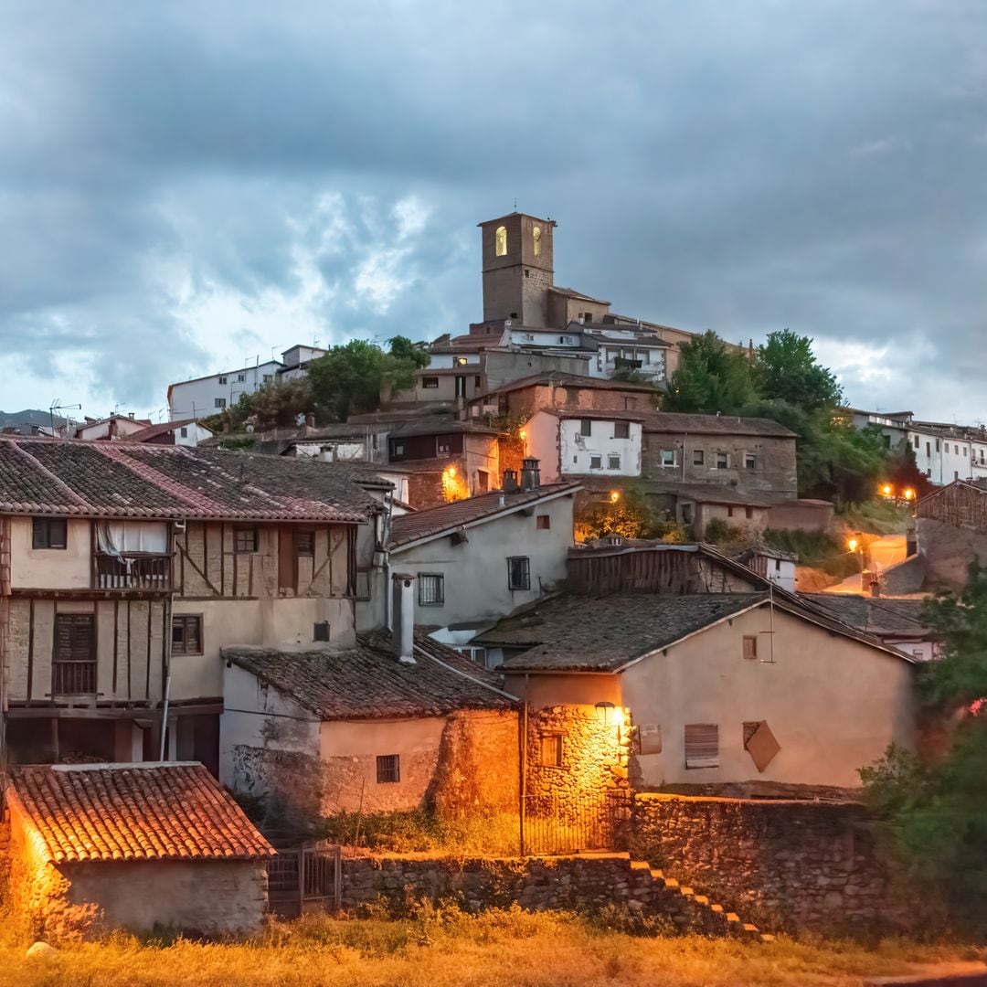 Pueblo de Hervás en Cáceres