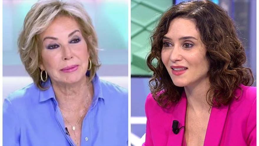 Ana Rosa Quintana e Isabel Díaz Ayuso no esconden su gran amistad