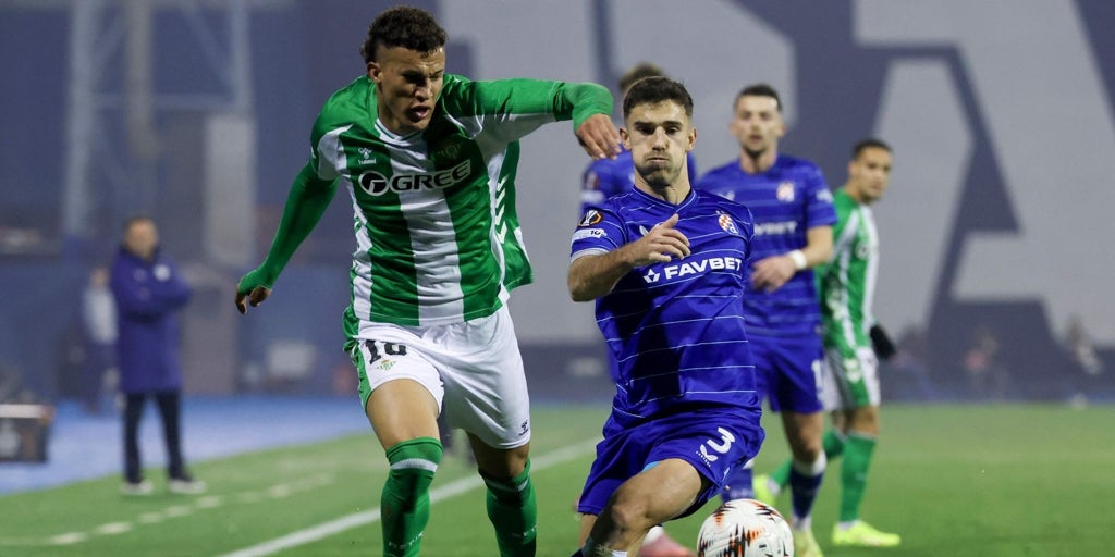 Dinamo Zagreb - Betis (1-3): resumen, goles, resultados y reacciones