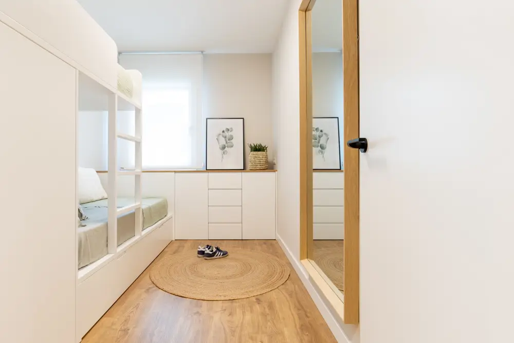 Dormitorio piso pequeño