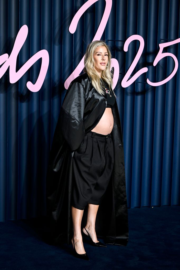 Ellie Goulding a su llegada a los Fashion Awards 2025