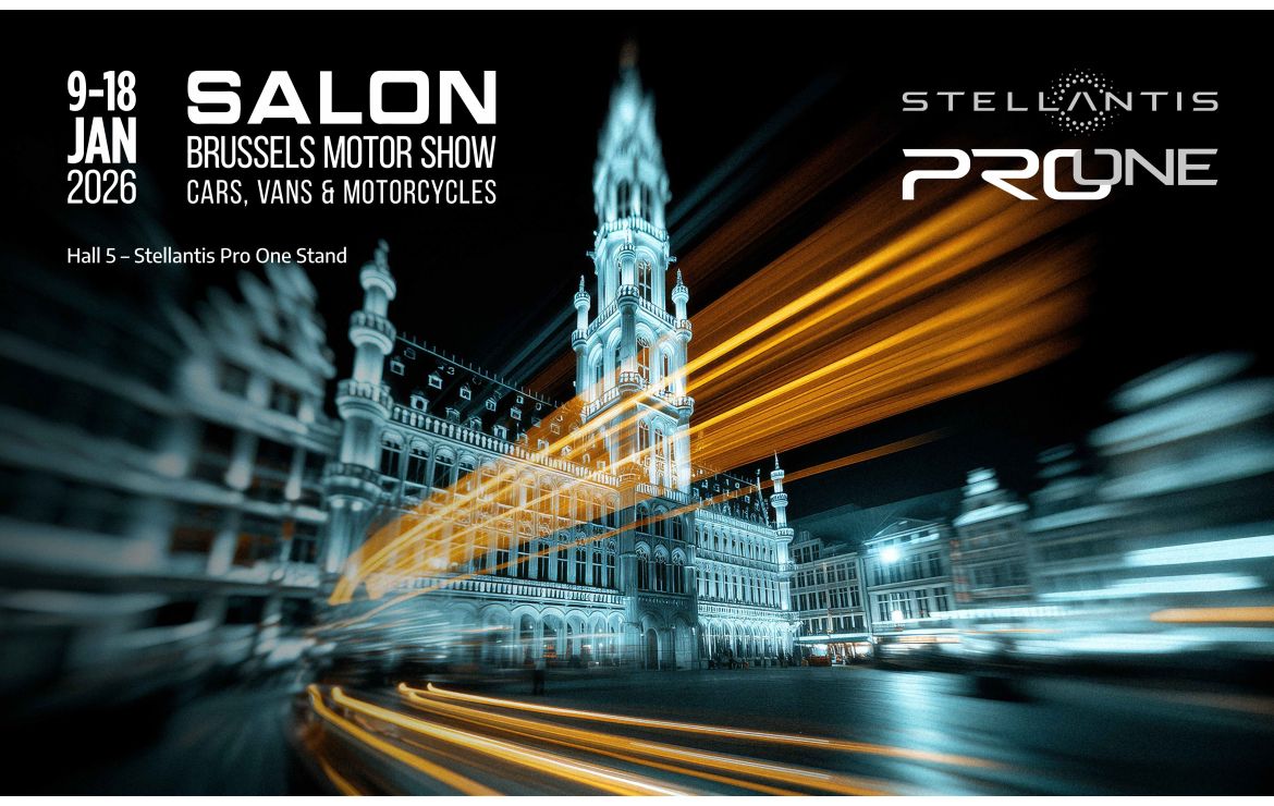 Stellantis Pro One presente en el Salón del Automóvil de Bruselas con el Fiat Professional Tris y una gama completa de vehículos equipados con soluciones CustomFit | Corporate Communications