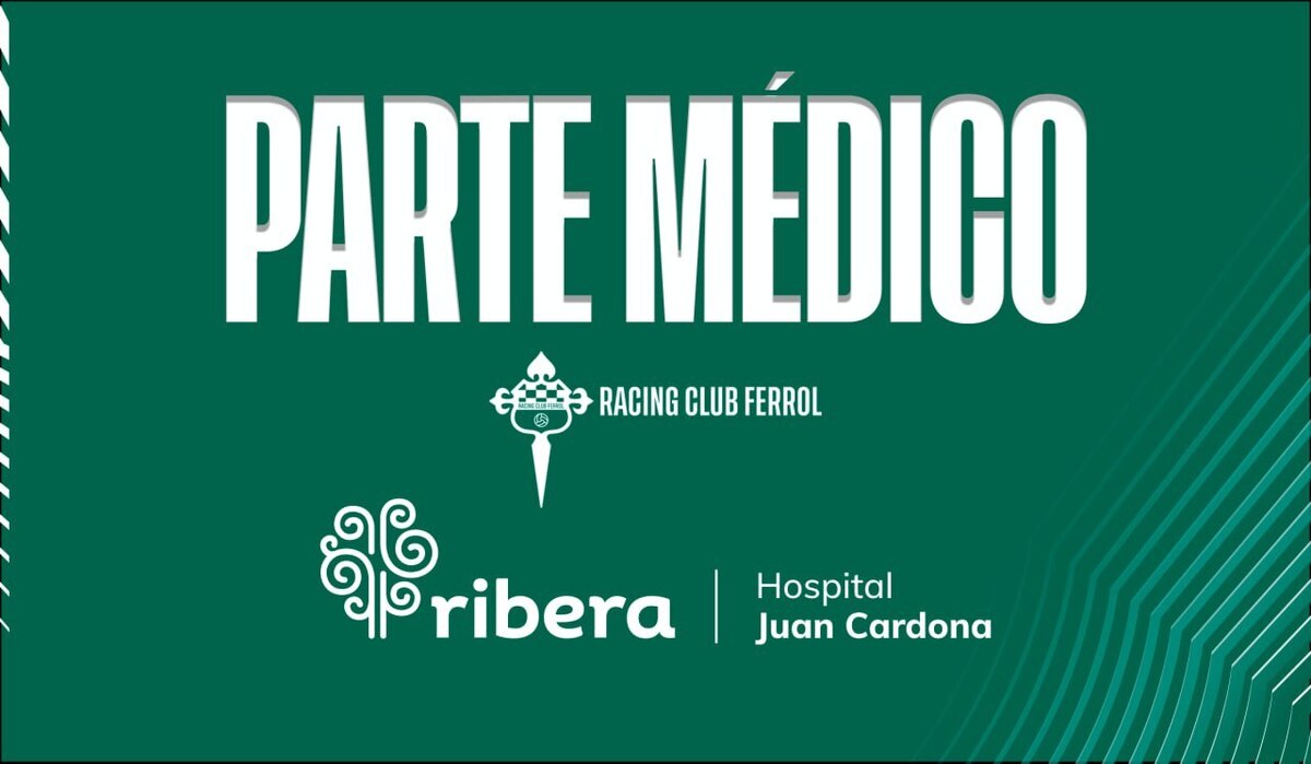 Parte médico Álvaro Mardones | Racing Club Ferrol