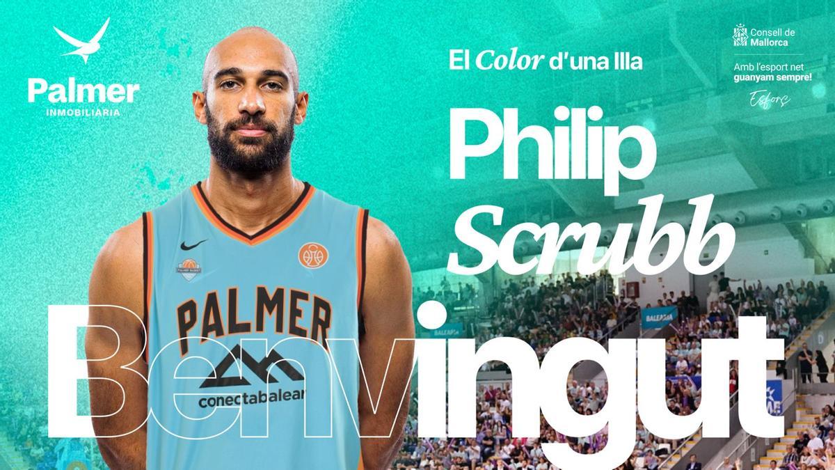 Scruub, refuerzo de lujo para el Palmer Basket.