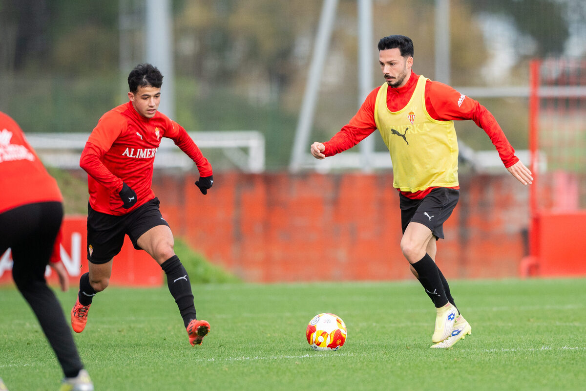 Último entrenamiento antes de la Copa | Real Sporting