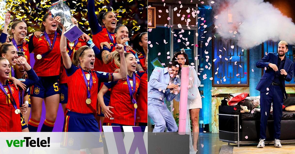 La 1 brilla con el nuevo éxito de la selección femenina (20.9%) y lidera el día pese al bajón de 'La Revuelta' (9.8%)