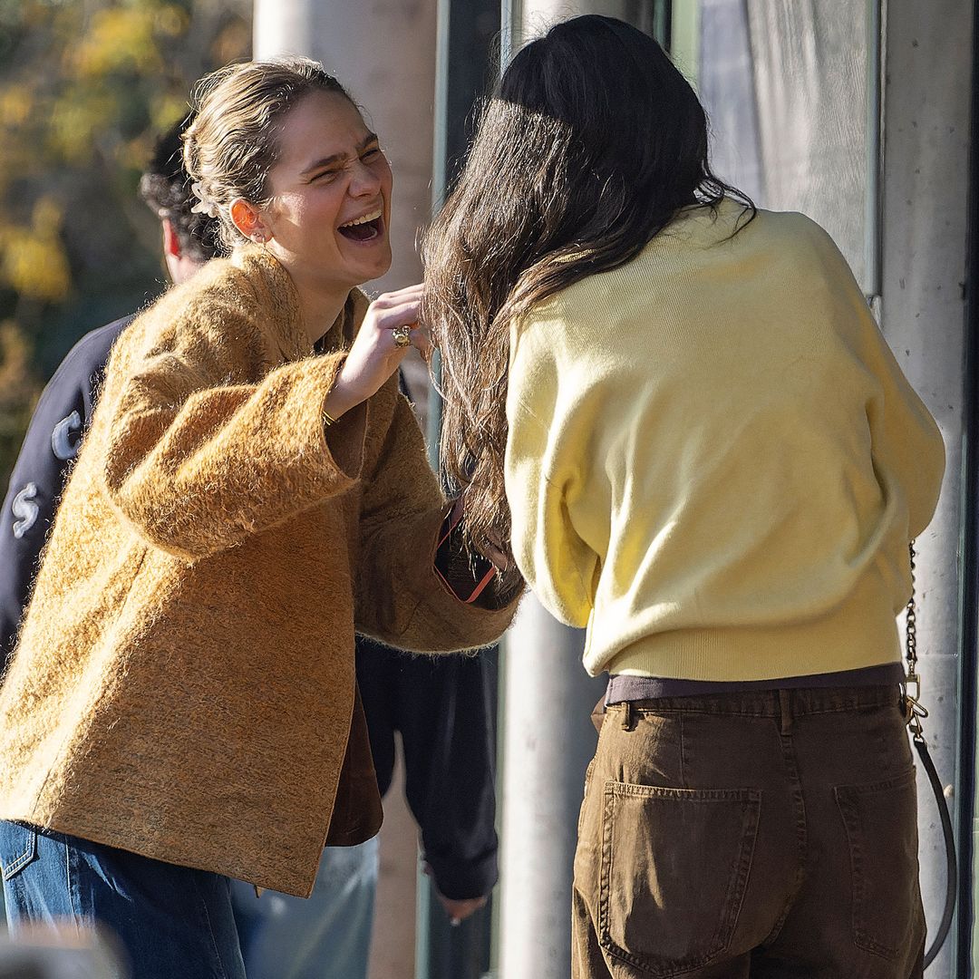 Victoria de Marichalar e Irene Urdangarin por Madrid