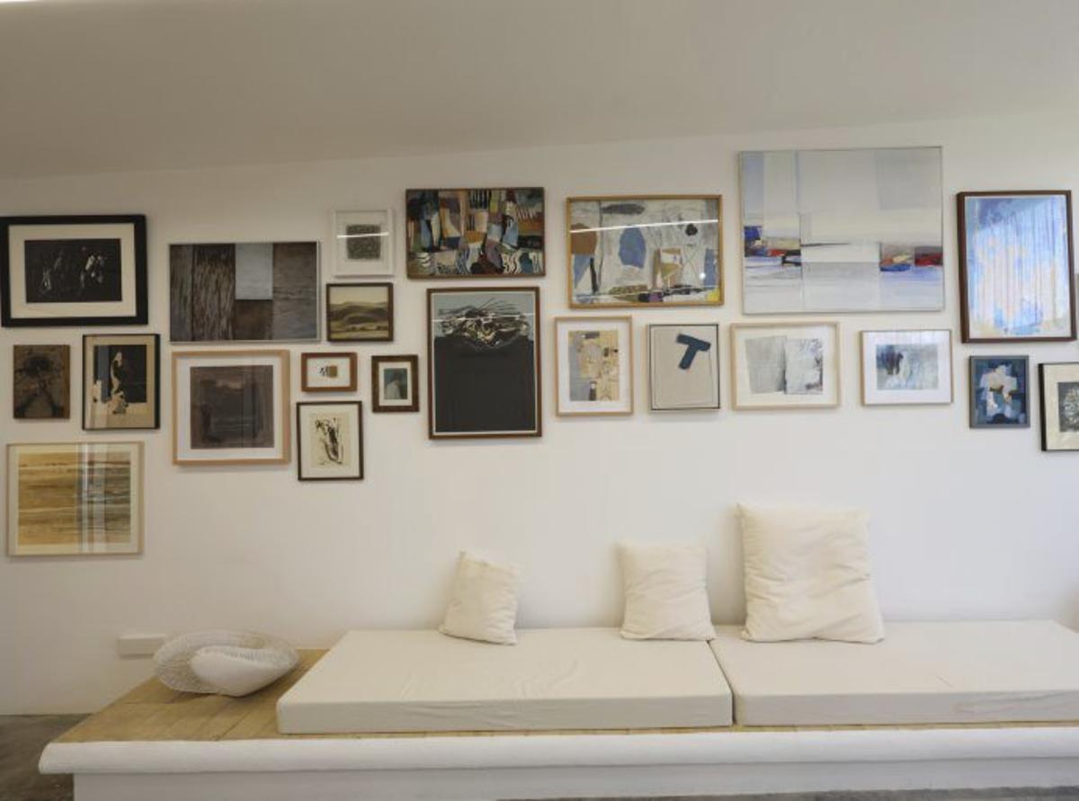 Una de las paredes de ‘Es Taller’. | J.A. RIERA