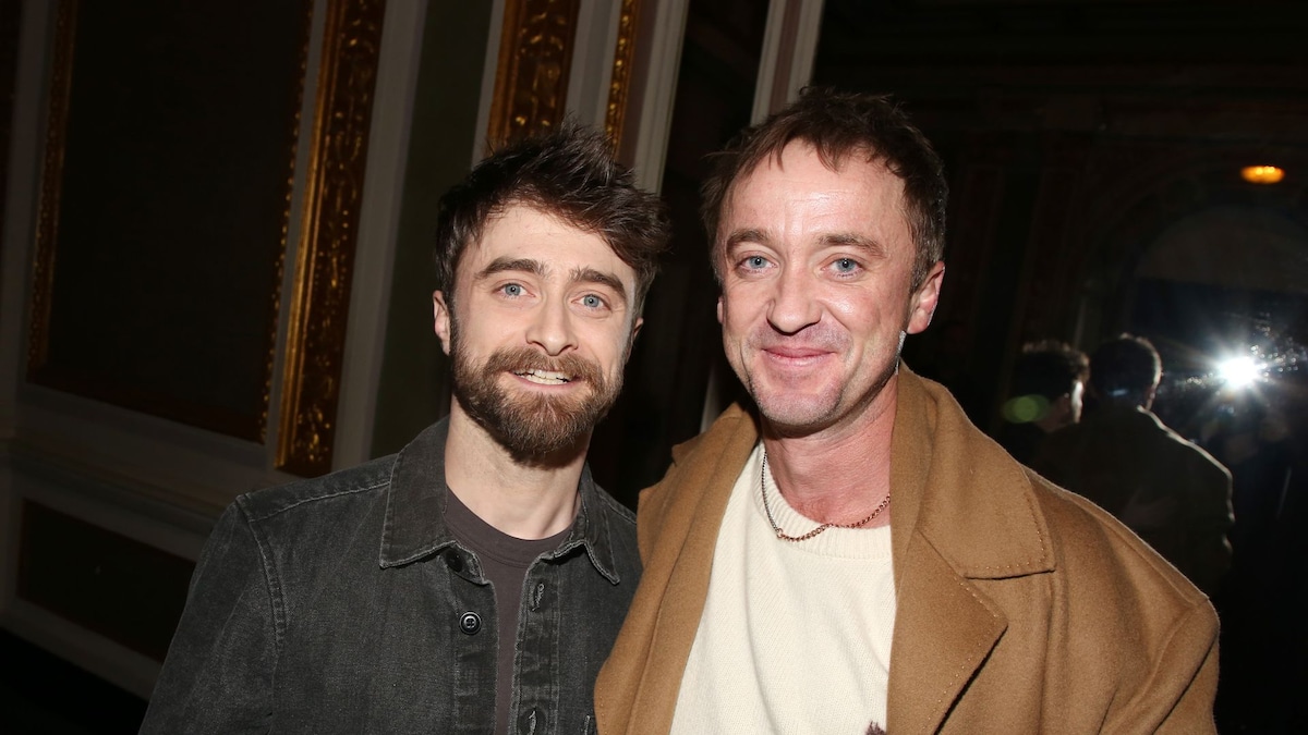 Daniel Radcliffe y Tom Felton se reencuentran 24 años después del estreno de Harry Potter