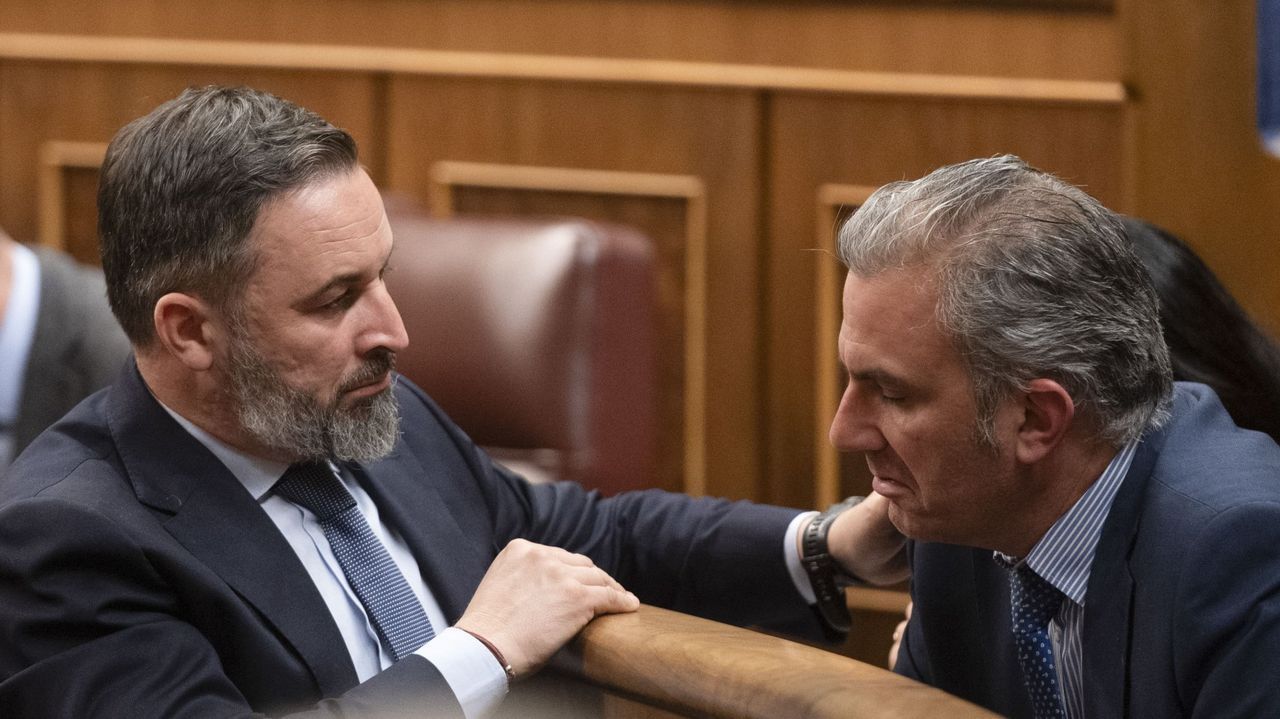 Abascal expulsa a Ortega Smith de la ejecutiva de Vox - La Voz de Galicia