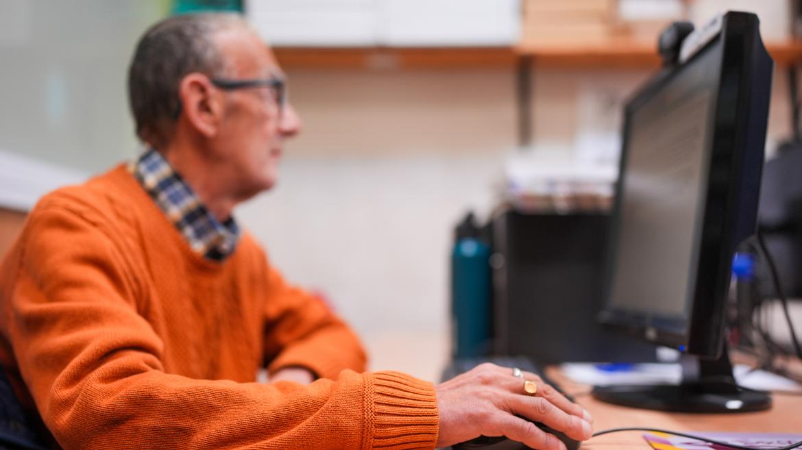 profesional trabajando