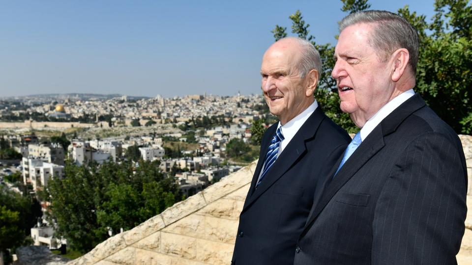 Elder-Holland-in-Jerusalem,-2018