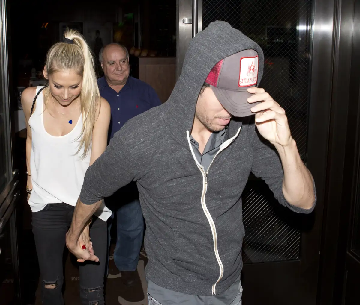 Enrique Iglesias y Anna Kournikova