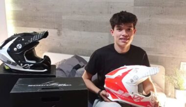 Muere el piloto de motocross de 17 años Enzo Badenas en un accidente entrenando