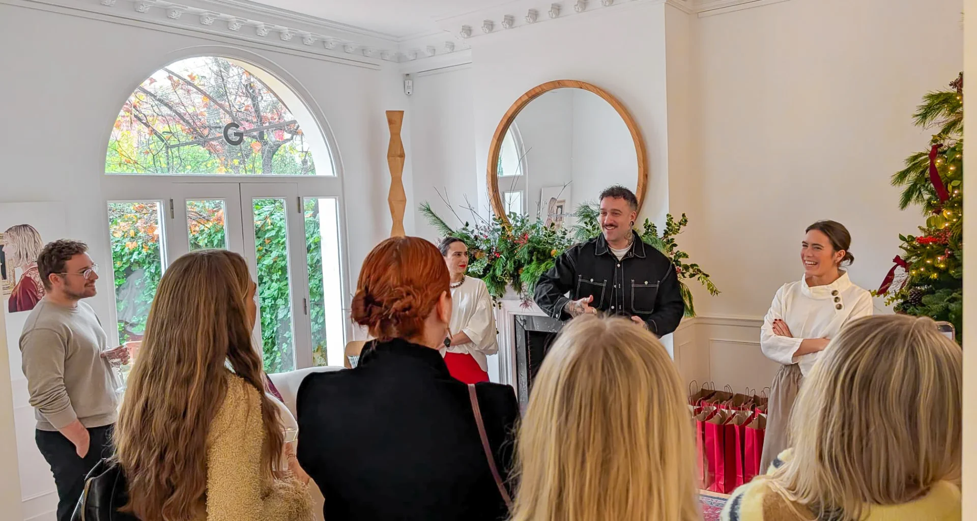 El fotógrafo Carlos Marín en el evento de Google