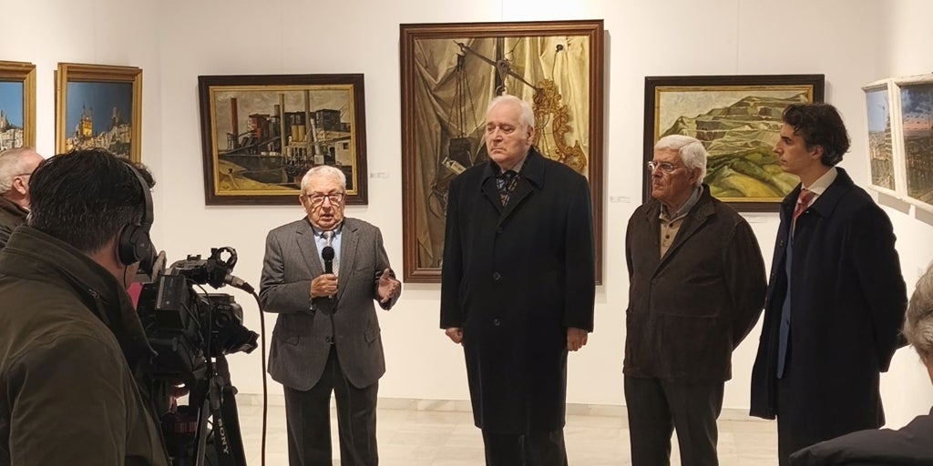 «Se me conoce como restaurador, pero siempre he seguido pintando»