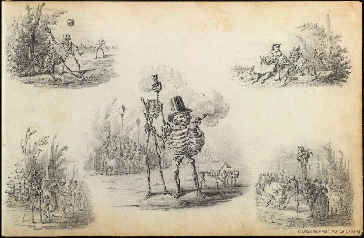 La Jornada - Exposición revela la faceta de agudo dibujante de Gustavo Adolfo Bécquer