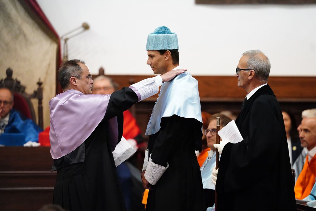 Rafa Nadal nombrado doctor honoris causa por la Universidad de Salamanca