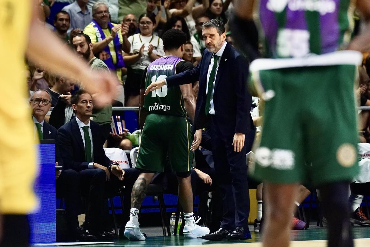Xavier Castañeda fue esta vez el mejor del Unicaja.