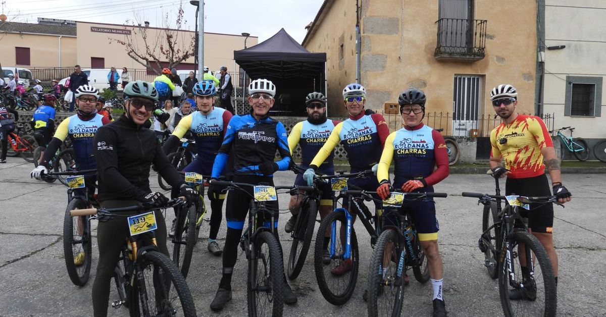 Récord de participación en la Ruta BTT del Pavo en Saelices El Chico