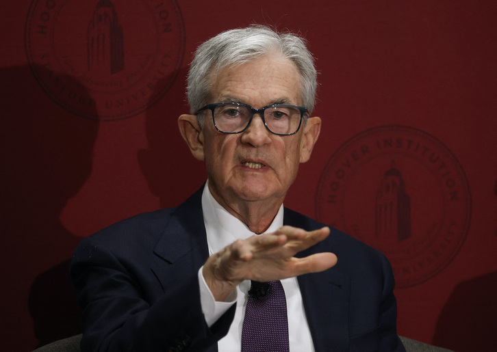  Jerome Powell, presidente de la Fed.